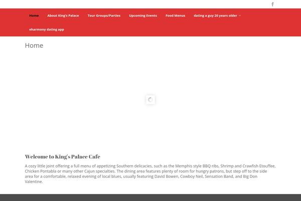kingspalacecafe.com site used Amax