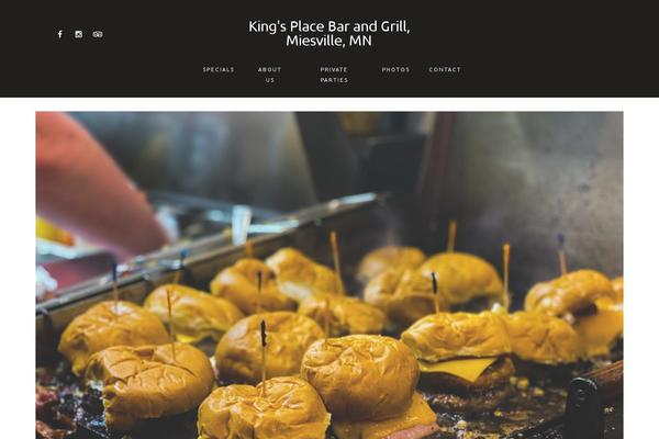 kingsplacebar.com site used Kolbern