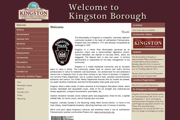 kingstonpa.org site used Kingston052314