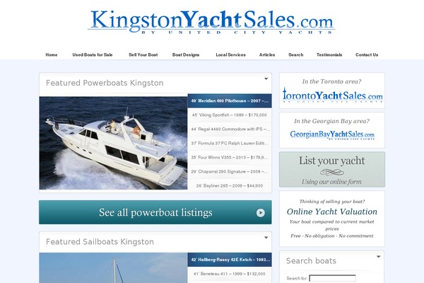 kingstonyachtsales.com site used Exehill