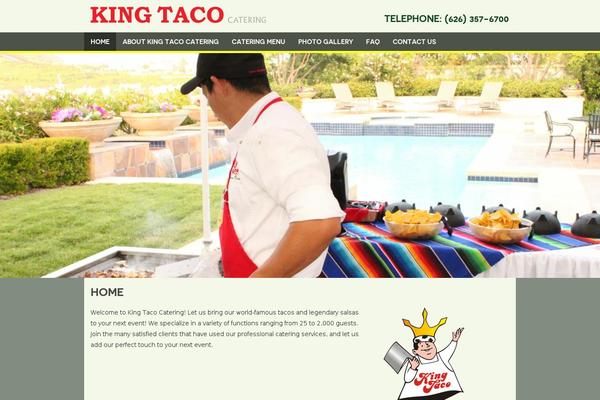 kingtacocatering.com site used King-taco