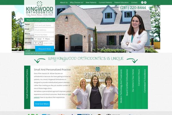 kingwoodorthodontics.com site used Kingwoodortho