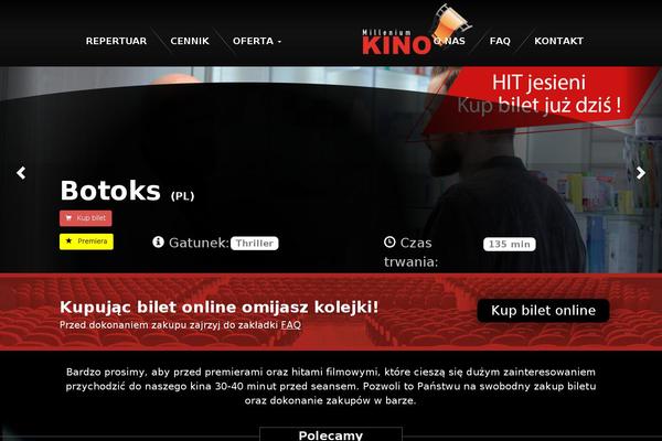 kino-millenium.pl site used Milenium