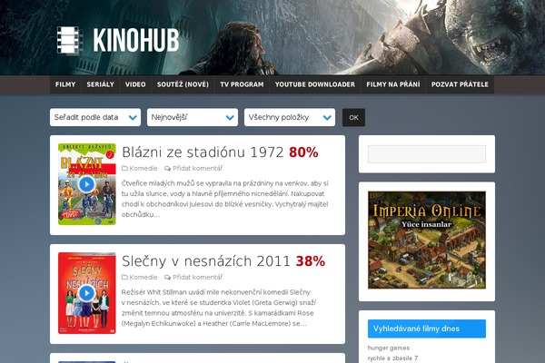 kinohub.cz site used Khv5