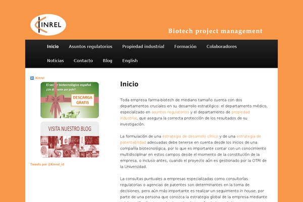 kinrel.es site used Kinrel