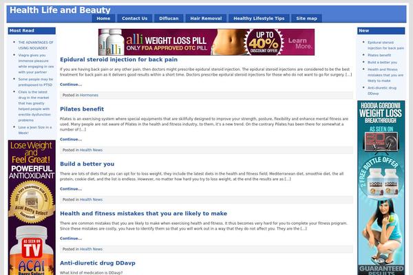 kinwrite.com site used Newsportal