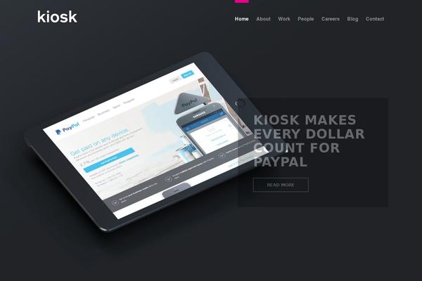 kiosk theme websites examples