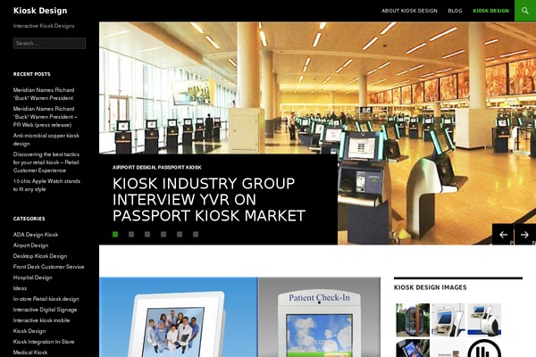 Twenty Fourteen theme site design template sample