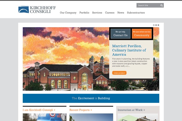 kirchhoff-consigli.com site used Wp-kcc