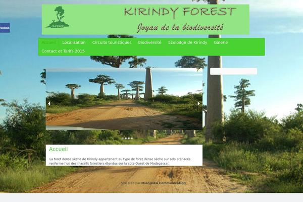 kirindyforest.com site used Kirindy