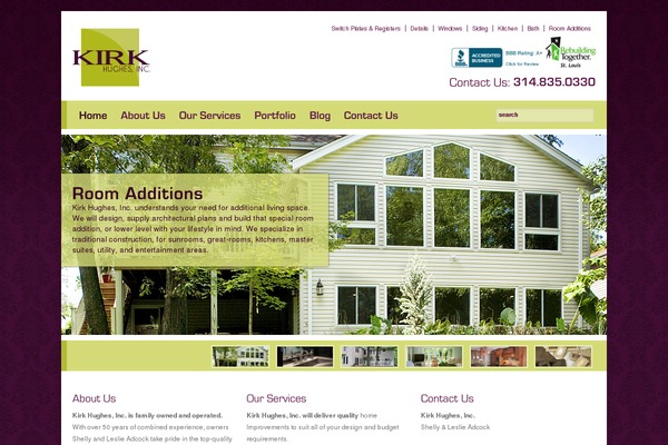 kirkhughesinc.com site used Kirk-hughes