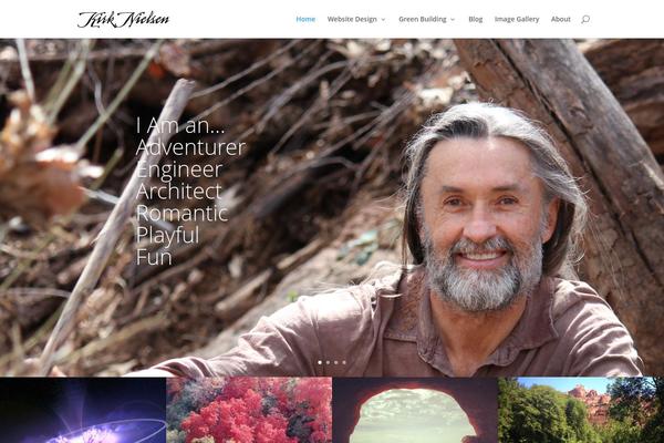 Divi theme site design template sample