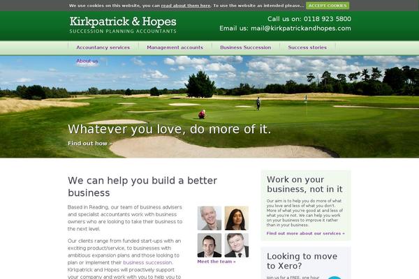 kirkpatrickandhopes.com site used Kirkpatrickandhopes-love