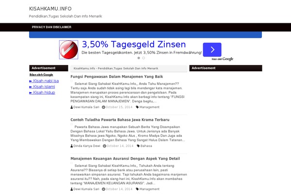 Twentyxs theme websites examples