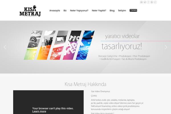 The7 theme site design template sample