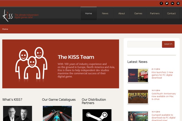 kiss-ltd.co.uk site used Chaplin