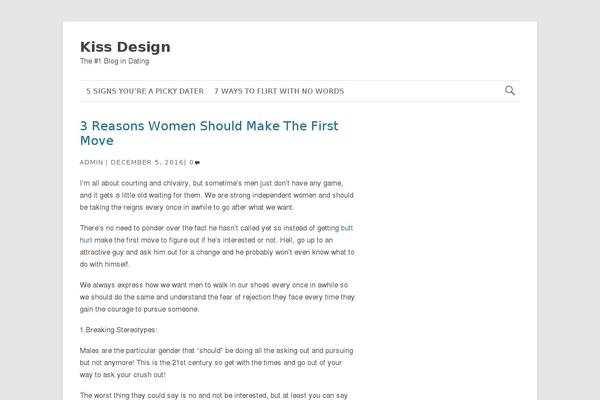Penny theme site design template sample