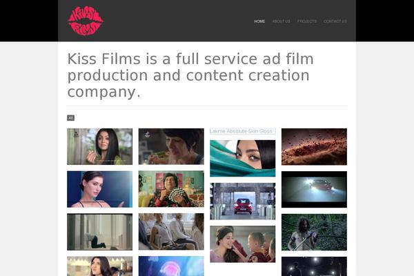 kiss theme websites examples