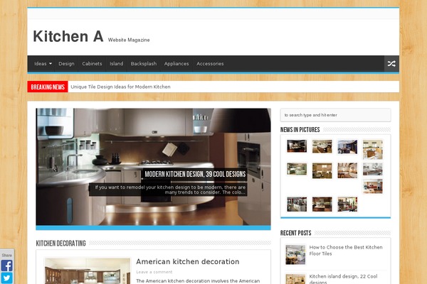 Sahifa theme site design template sample