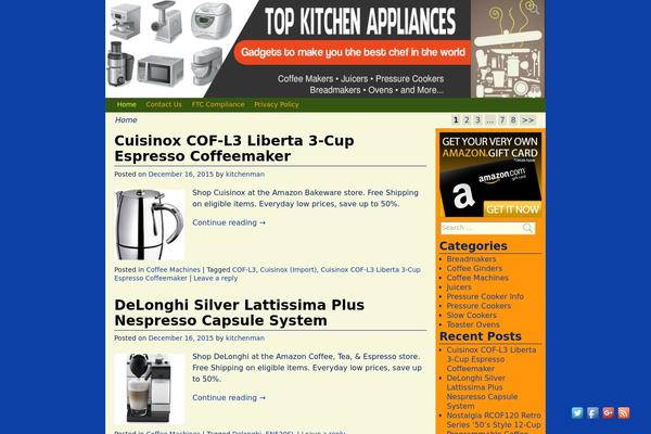 kitchenappliances.me site used Weaver Xtreme