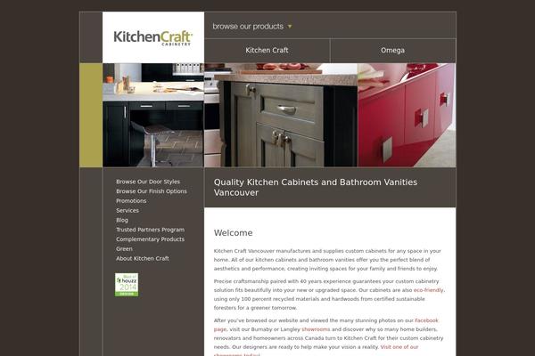kitchencraftvancouver.com site used Kitchencraft