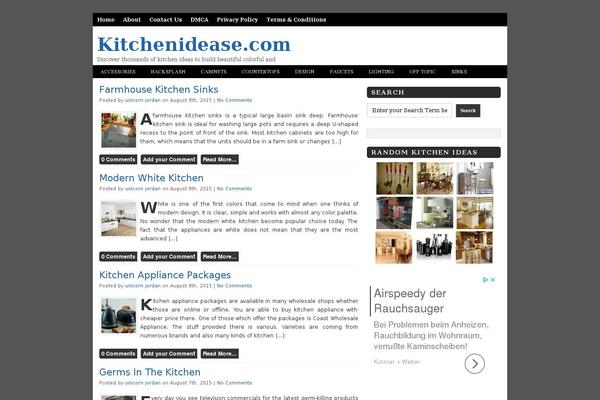 kitchenidease.com site used Techmaish_1_2