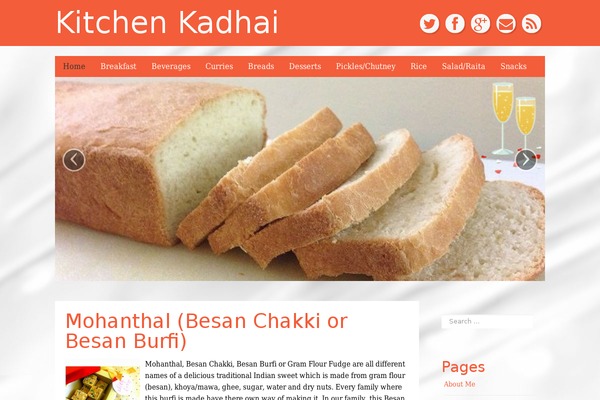 kitchenkadhai.com site used Radiant
