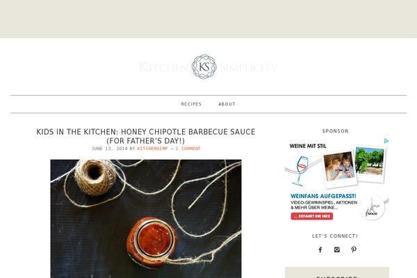 kitchensimplicity.com site used Averie