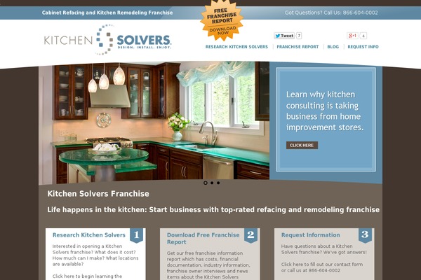 kitchensolversfranchise.com site used Ksf