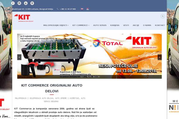 kitcommerce.rs site used Bizconmy