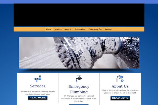 Tempera theme site design template sample