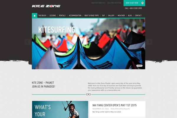 kitesurf WordPress theme, websites list used kitesurf theme kitesurf theme websites examples