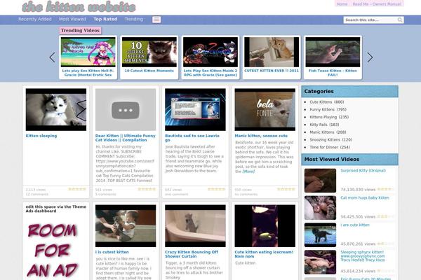 Covertvideopress theme site design template sample