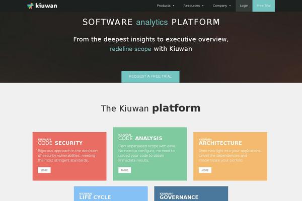 kiuwan.com site used Idera-divi-child-theme