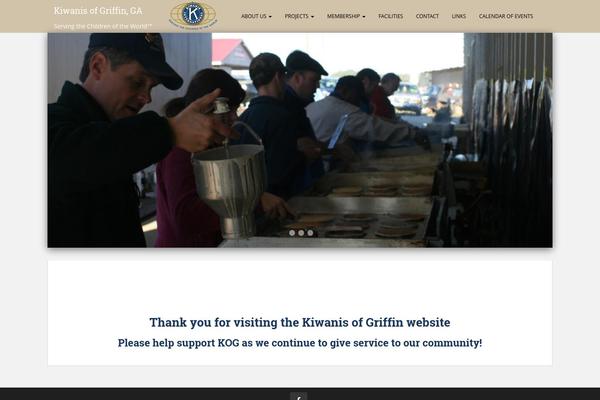 kiwanisofgriffin.com site used Kiwanis