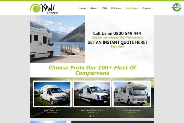 kiwicampers.co.nz site used Viralbamboo-kiwi