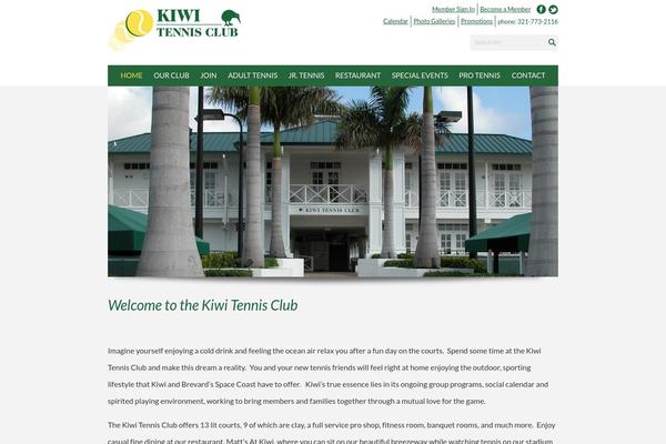 kiwitennisclub.com site used Kiwi
