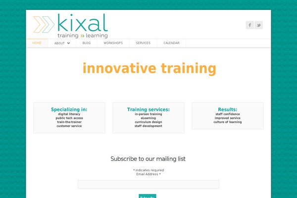 kixal.com site used Aegaeus_4.0