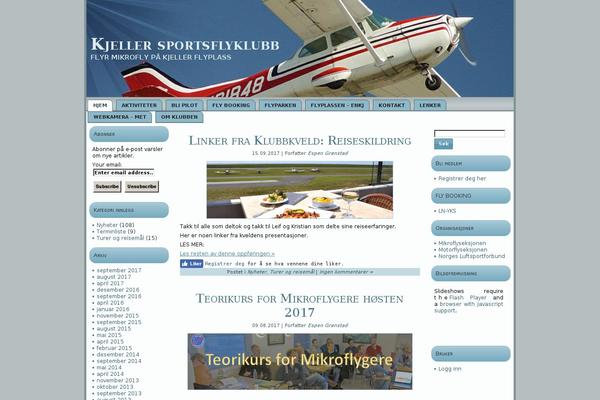 kjellersportsflyklubb.no site used Kjeller_sportsflyklubb_1