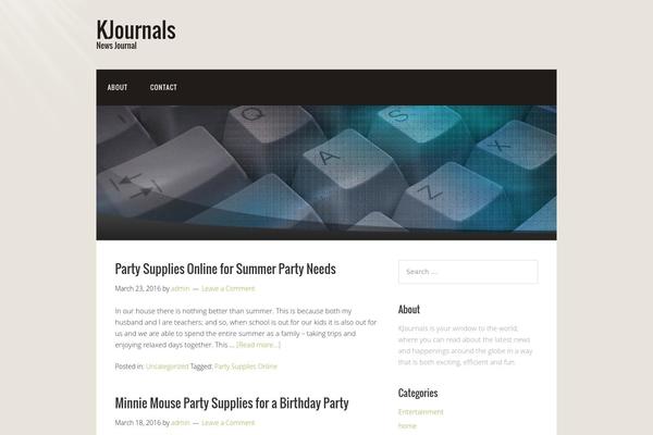 GeneratePress theme site design template sample