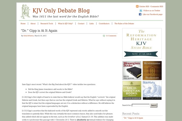 kjvonlydebate.com site used staypressed
