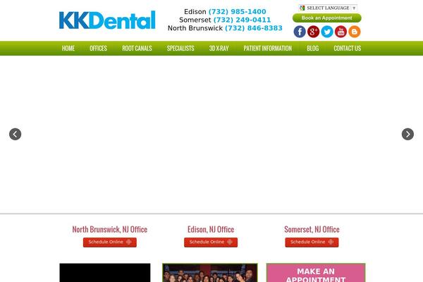 kkdentalcenter.com site used Kkdental