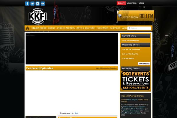 kkfi.org site used Kkfi-porto-child