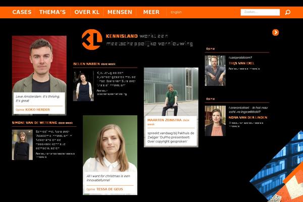 kennisland theme websites examples