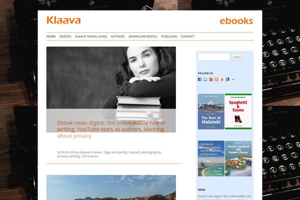 klaava.com site used Toujours-wpcom