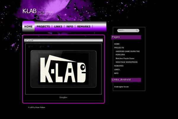klabjan.com site used Color4