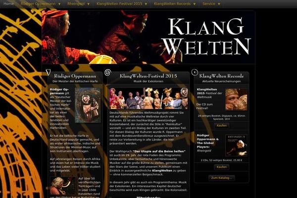 klangwelten.com site used Klangwelten