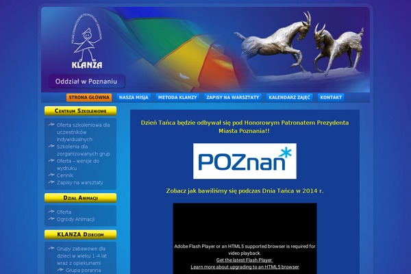 klanza.poznan.pl site used Klanza_01_02_2011_ver03