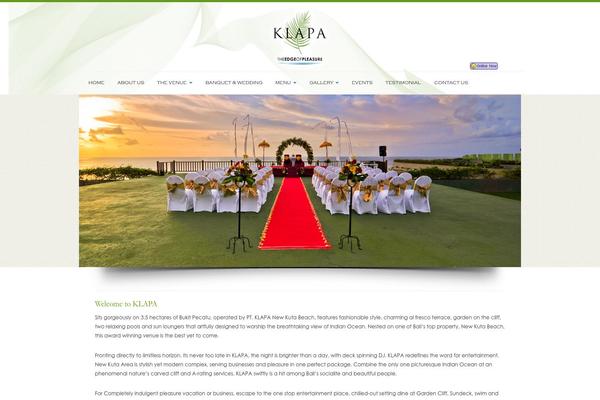klapa-newkutabeach.com site used Klapa