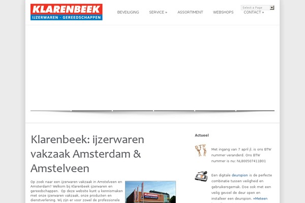 klarenbeek.eu site used Minimalistiq